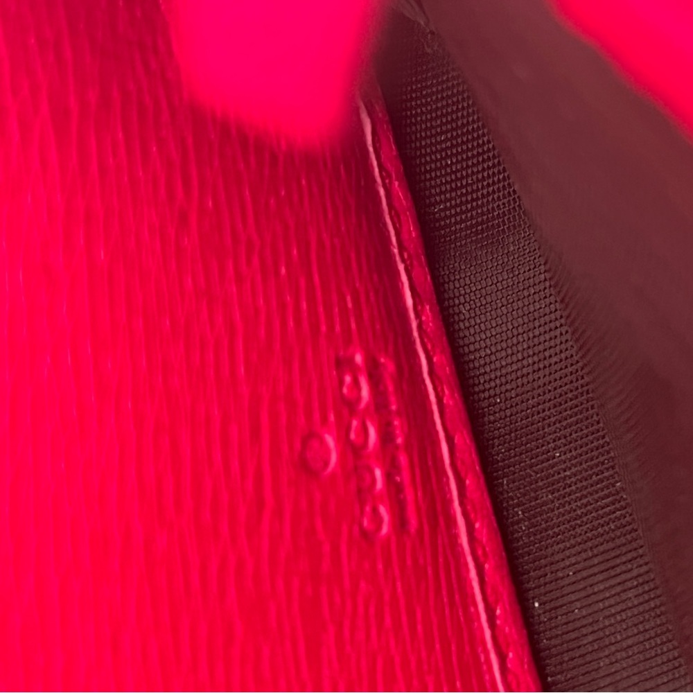 Gucci Leather Continental Wallet With Horsebit in Fuchsia/ Pink - Picture 15 of 15